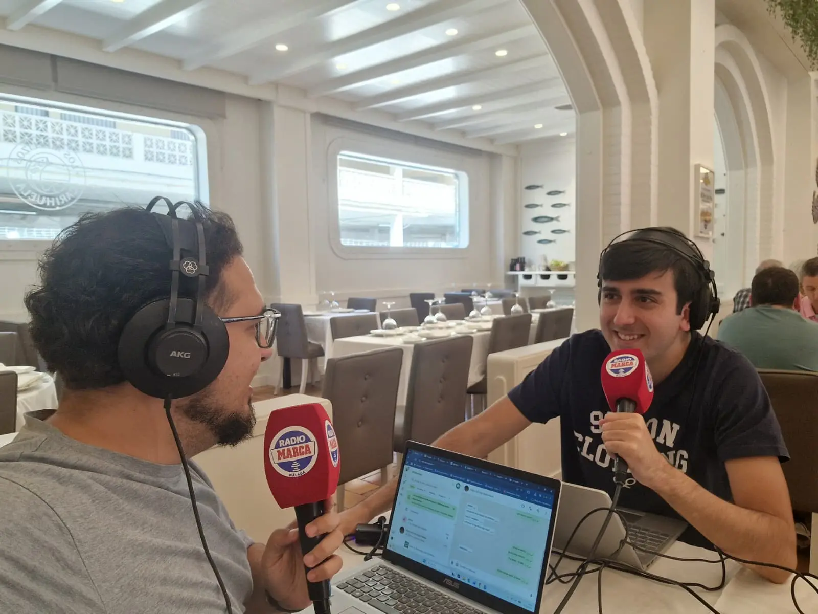 Los Mellizos y su pescaíto frito atrapan a Radio Marca Málaga 2 Radio Marca Málaga en Los Mellizos