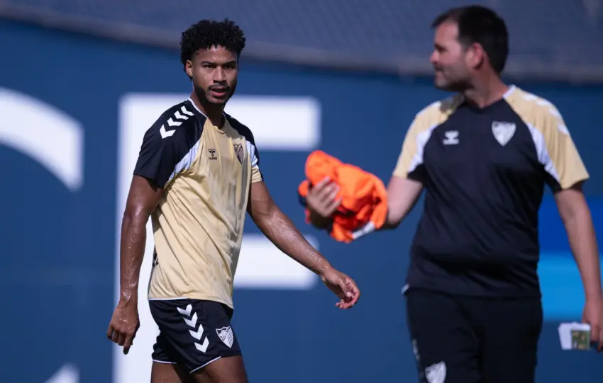 Jens Cajuste entreno málaga cf