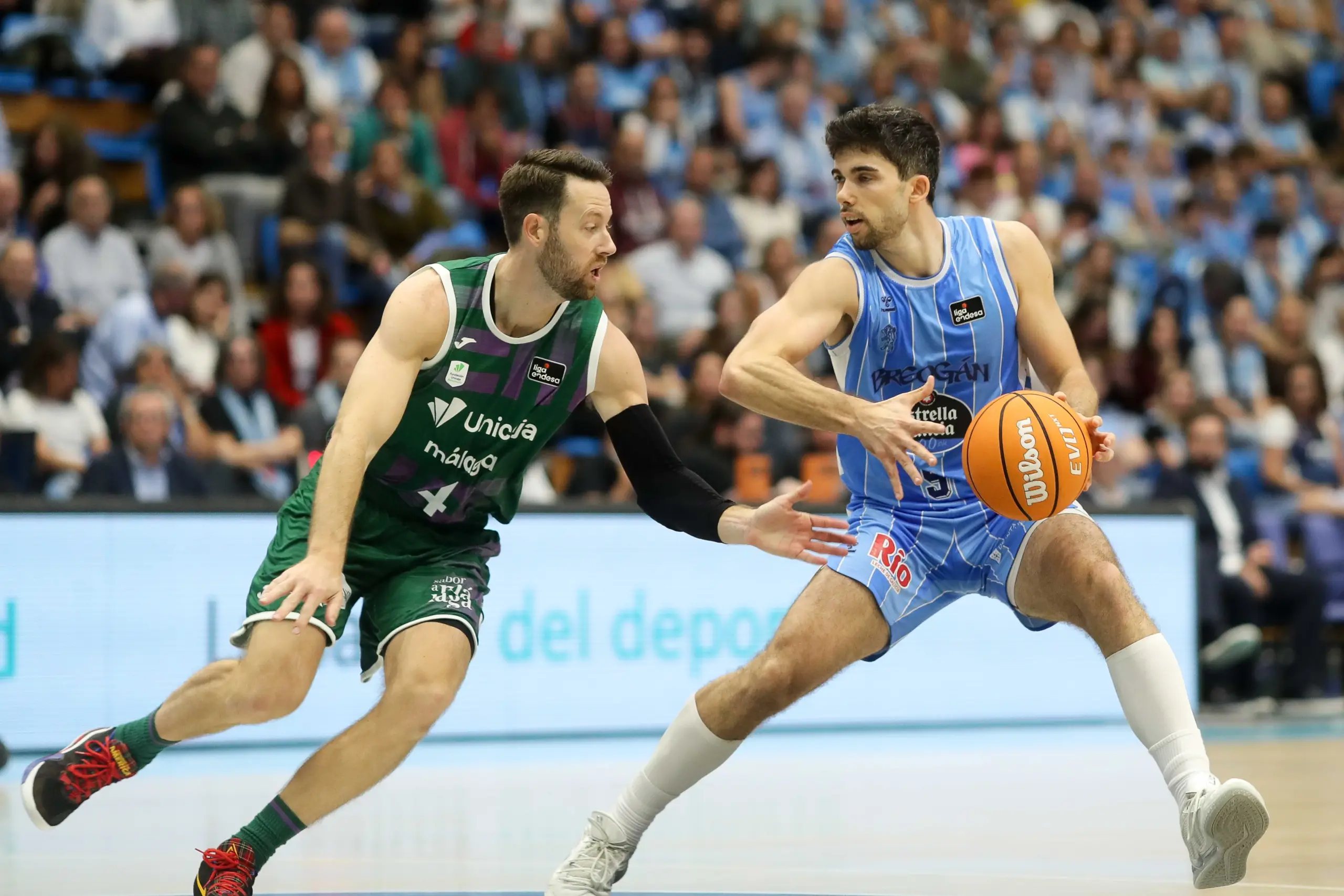 Este es el resumen de la victoria del Unicaja ante el Río Breogán en Lugo (90-103)