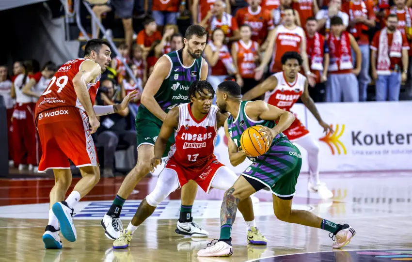 Resumen del Kids&Us Manresa vs Unicaja: jornada 4 Liga Endesa 26-27