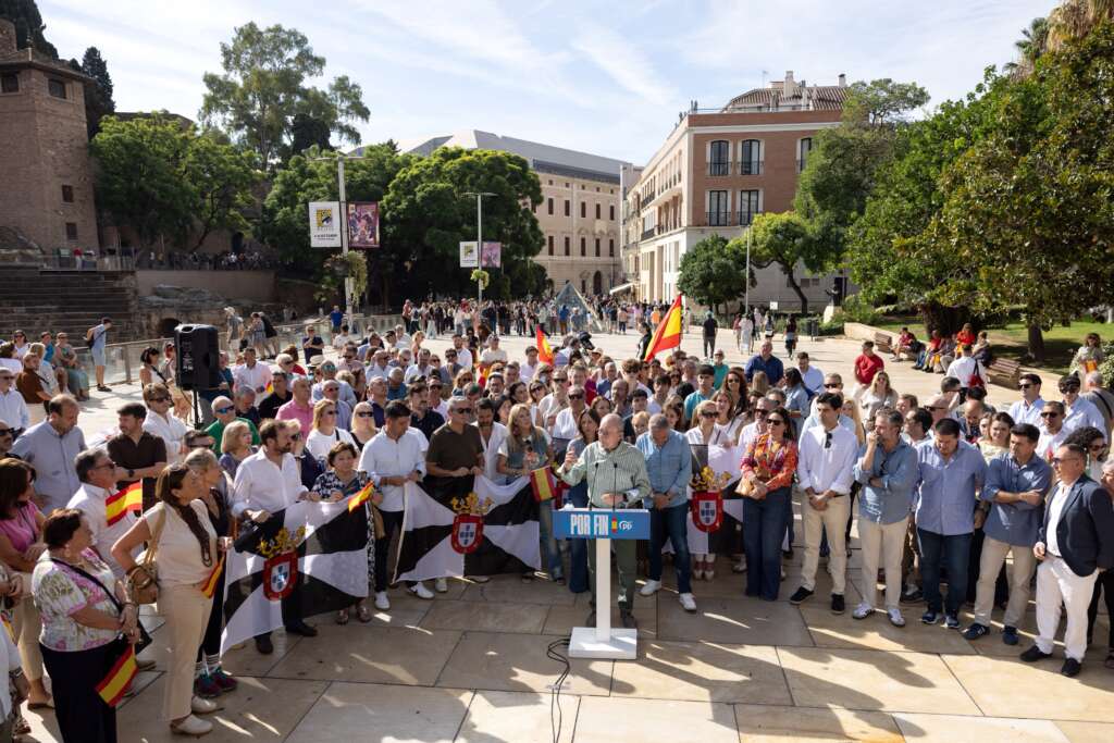 El PP se presenta con un “proyecto claro” para España: “Queremos, podemos y merecemos más como país que este Gobierno corrupto” 6 PP ESPANA 1
