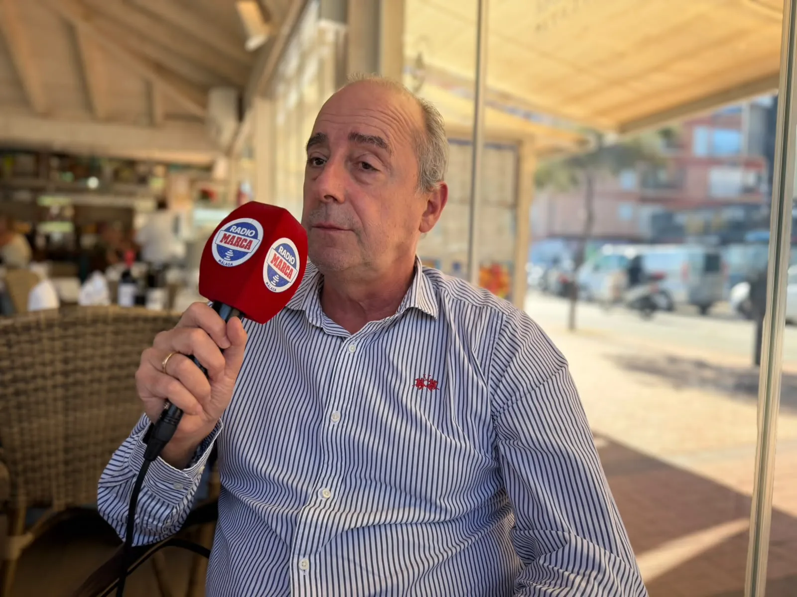 TXUS VIDORRETA EN EXCLUSIVA EN RADIO MARCA MÁLAGA