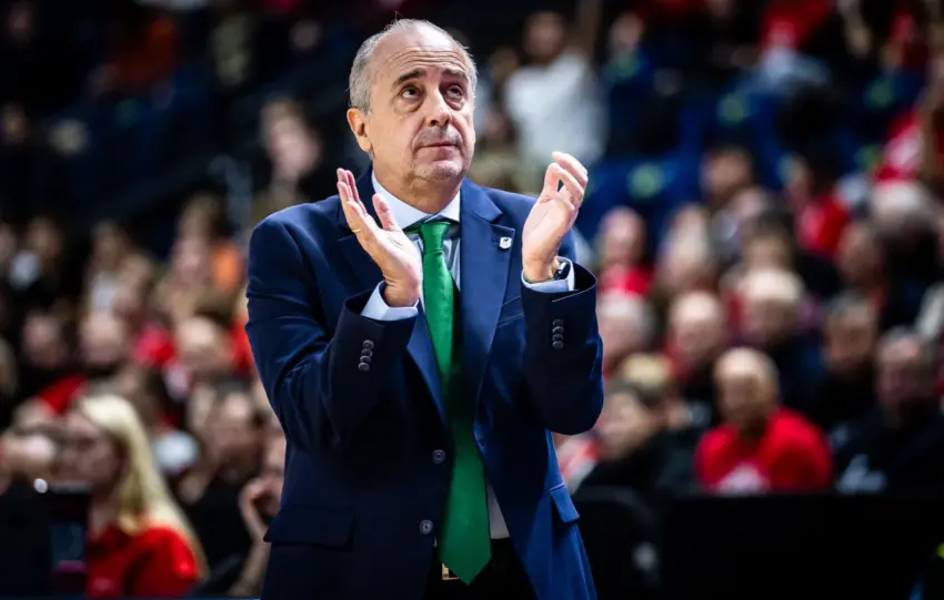 Txus Vidorreta: "Es el primer partido en el que estamos sólidos los 40 minutos"