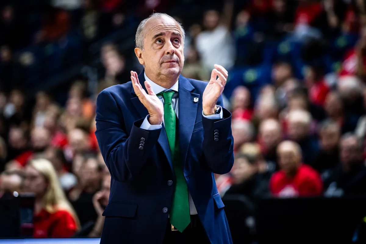 Txus Vidorreta: "Es el primer partido en el que estamos sólidos los 40 minutos"