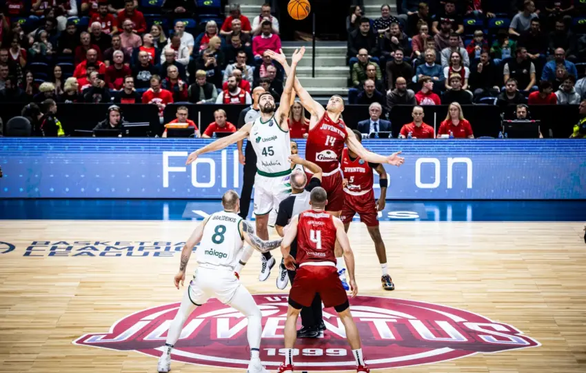 Resumen del Juventus Utena vs Unicaja: jornada 1 Basketball Champions League 26-27