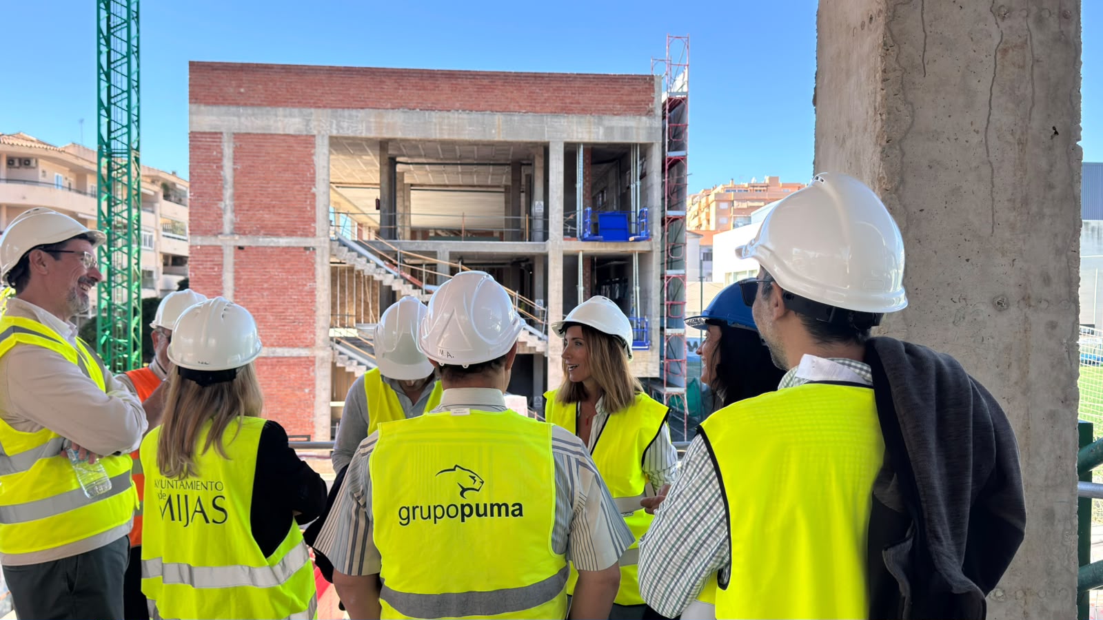 Visita Tecnica ampliacion polideportivo de Las Lagunas 3