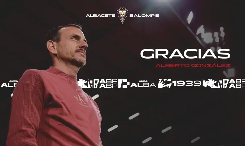 El Albacete cesa al malagueño Alberto González