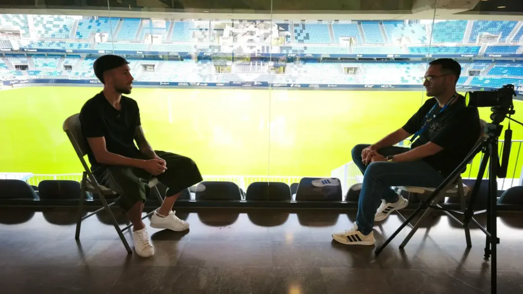 larrubia málaga cf entrevista juanje fernández